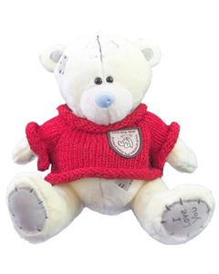 عروسک می تو یو مدل خرس ژاکت دار Me To You Bear Sweatshirt Doll