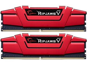 RAM: GSkill Ripjaws V 2×4GB=8GB DDR4 2400MHz CL15 Red 