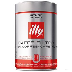 قوطی قهوه‌ی ایلی مدل  Filter Medium Roast Illy Filter Medium Roast Metal Box Coffee