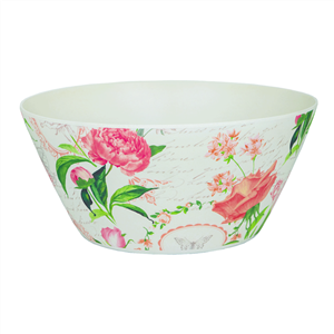 کاسه فونیکس مدل Rose07 Phoenix Salad Bowl Bamboo fiber 25cm