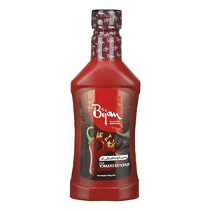 سس گوجه فرنگی تند 550 گرمی بیژن Bijan Hot Tomato Ketchup 550Gr 