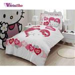 ست کاور لحاف ترک 3تکه Hello Kitty 14