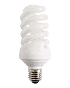 گلنور لامپ کم مصرف پیچی 18 وات پایه E27 مهتابی 