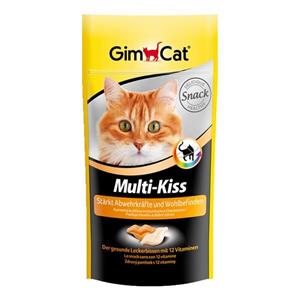 تشویقی گربه اسنک بوسه مولتی ویتامین جهت تقویت سیستم ایمنی- 40 گرمی 