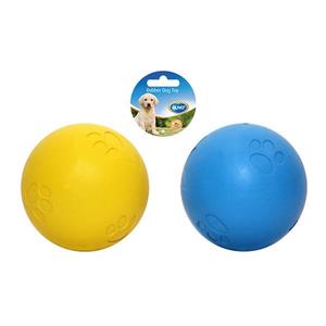 اسباب بازی سگ توپ پلاستیکی فشرده در 2 سایز 