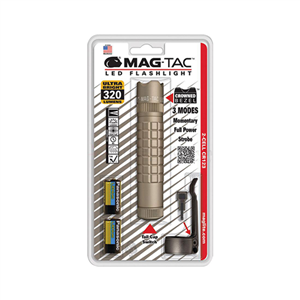 چراغ قوه coyote tan مگ لایت طلایی MAGLITE mag tac 