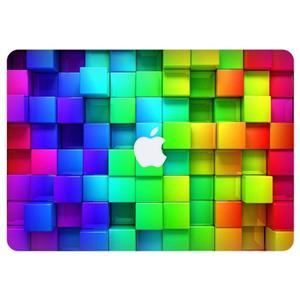 برچسب تزئینی ونسونی مدل 3D Boxes مناسب برای مک بوک پرو 13 اینچی Wensoni 3D Boxes Sticker For 13 Inch MacBook Pro