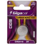 Gigacell CR2016 Lithium Battery Pack Of 1