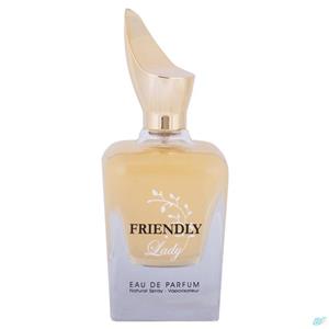 ادو پرفیوم زنانه فراگرنس ورد مدل Friendly Lady حجم 100 میلی لیتر Fragrance World Friendly Lady Eau De Parfum For Women 100ml