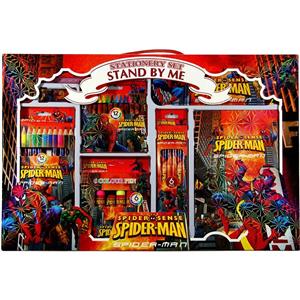 ست 9 تکه لوازم التحریر Stand By Me طرح اسپایدرمن کد 153 Stand By Me Spiderman 153 Stationery Set 9 pcs