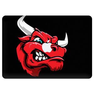 برچسب تزئینی ونسونی مدل Angry Red Bull Head مناسب برای مک بوک پرو 13 اینچی Wensoni Angry Red Bull Head Sticker For 13 Inch MacBook Pro