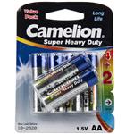 Camelion Super Heavy Duty AA Battery Pack of 6