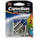 Camelion Super Heavy Duty AAA Battery Pack of 6