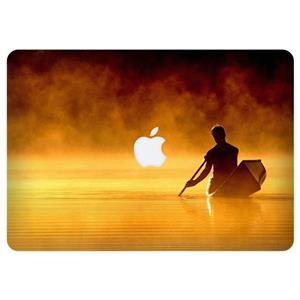 برچسب تزئینی ونسونی مدل Lonely Boatman مناسب برای مک بوک پرو 13 اینچی Wensoni Lonely Boatman Sticker For 13 Inch MacBook Pro