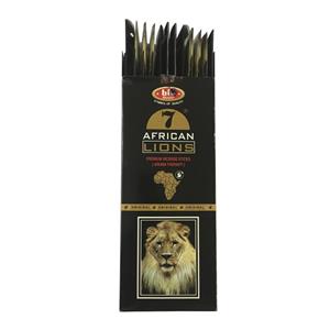 عود بیک برند مدل African Lions کد 110- 12 بسته 20 عددی Bic Brand Incense Sticks 6 pack of 