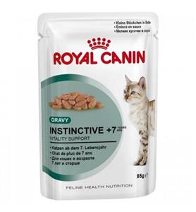 پوچ گربه رویال کنین royal canin در آب گوشت برای بهداشت دهان و دندان بالای 7 سال-85 گرمی 
