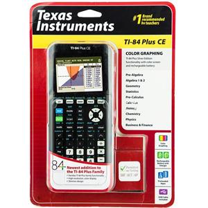 ماشین حساب تگزاس اینسترومنتس مدل TI-84 Plus CE Texas Instruments TI-84 Plus CE Calculator