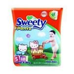 Sweety پوشک شورتی 10 عددی سایز S