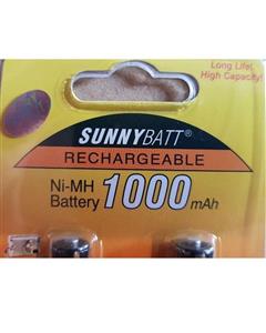 Sunny Batt باتری قلمی 2 تایی شارژی 2500 میلی آمپر سانی بت 