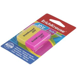 پاک کن اریک کراوزه مدل EK34650 بسته 2 عددی ErichKrause EK34650 Eraser Pack of 2