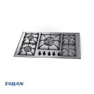 اجاق گاز توکار 5 شعله شیشه ای تابان  G 502