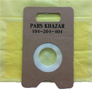 پاکت کاغذی جاروبرقی پارس خزر مدل 404 بسته 5 عددی Pars Khazar 404 Vacuum Cleaner Dust Bag Pack Of 5