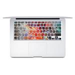 Wensoni Color Splash Art Keyboard Sticker For MacBook