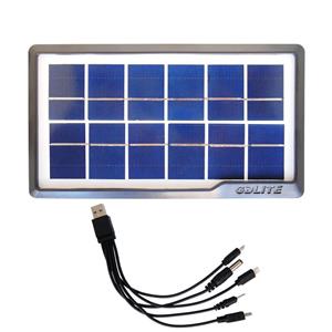 شارژر خورشیدی جی دی لایت مدل GD 045wp Lite 045WP Solar Charger 