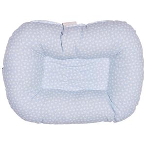 بالش شیر دهی بیبی جم مدل قلب آبی Baby Jem Blue Heart Feeding Pillow 