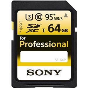 کارت حافظه Sony 64GB Ultra-High Durability Professional SDXC UHS-I SF-64P