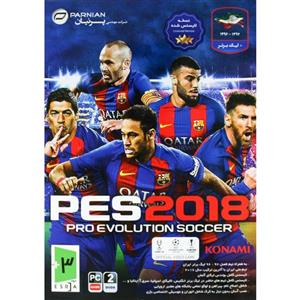 پرنیان Pes 2018 Russia 2018 PC 2DVD9 پرنیان + لیگ برتر 