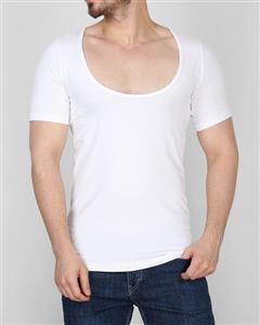 روئین تن پوش زیرپوش آستین کوتاه یقه گرد مودال مردانه