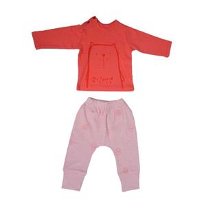 ست لباس پسرانه وان بای وان مدل 2-444 One By One 444-2 Baby Boy Clothing Set