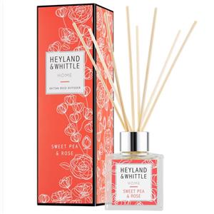 خوشبو کننده هیلندوویتل مدل Home Sweet pea And Rose حجم 100 میلی لیتر Heyland And Whittle Home Sweet pea And Rose Reed Diffuser 100 ml