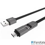 کابل دو سر تایپ سی و میکرو یو اس بی نیلکین Nillkin Plus Cable