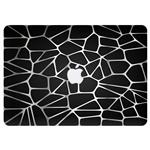 Wensoni Silver Metal Net Sticker For 15 Inch MacBook Pro