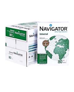 Navigator A4 کارتن 5 بسته ای 500 برگی کاغذ - Navigator A4 Copy Paper