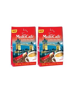 MultiCafe پک 2 عددی کافی میکس 25 عددی مولتی کافه