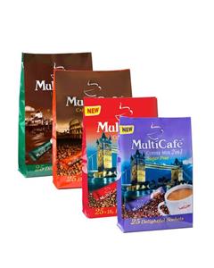 MultiCafe پک 4 عددی محصولات میکس مولتی کافه 