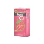 کاندوم خاردار فیستا مدل Strawberry Dotted بسته 12 عددی