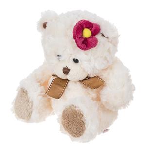 عروسک پاپی لاو مدل Bear With Flower ارتفاع 16.5 سانتی متر Puppy Love Bear With Flower Doll Height 16.5 Centimeter