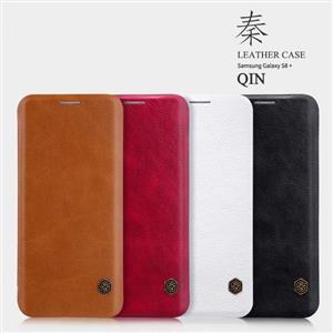 کیف کلاسوری چرمی نیلکین مدل Qin مناسب برای گوشی موبایل اپل آیفون 8 پلاس Nillkin Qin Leather Flip Cover For Apple Iphone 8 Plus