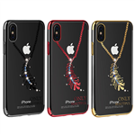 Apple iPhone X HOCO Diamond Feather Series Feather PC Protective Case