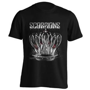 تیشرت Scorpions طرح Black Return To Forever Crown 