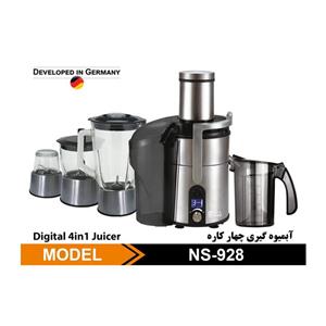 آبمیوه گیری Nasa NS-928 Digital 4in1 Juicer