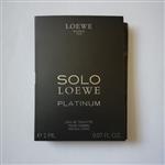 سمپل عطر مردانه سولو لووه پلاتینیوم Solo Loewe Platinum Sample