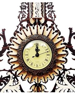 ساعت رومیزی لکورد مدل Jenifer Lecord Jenifer Wood Clock