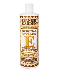 شامپو ویتامین ایی اسپانیش گاردن حجم 450 میلی لیتر Spanish Garden Vitamin E Shampoo 450 ml