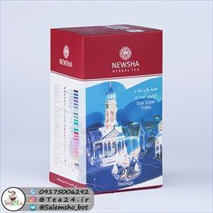 چای سیاه کیسه ای آلبالویی نیوشا