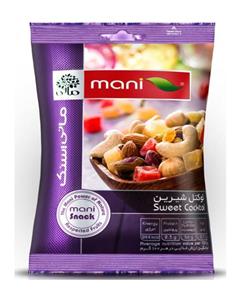 آجیل کوکتل شیرین 150 گرمی مانی Mani Sweet Cocktail 150Gr